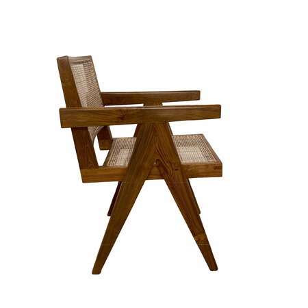 Chandigarh Collection Office / Dining chair CJ1 Antik dunkel