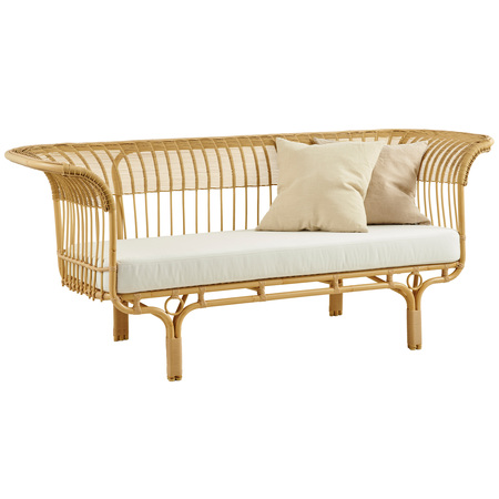 Sika-Design Rattan-Sofa 'Belladonna' Indoor Natural