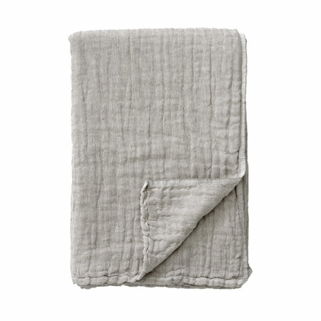 &Tradition Decke 'Collect' aus Leinen Sand & Wolke