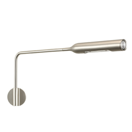 Lumina Flo Wall M Nickel gebürstet, 2700 Kelvin