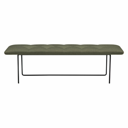 Wendelbo Tip Toe Bench Moosgrau 10 - Cala, L: 155 cm