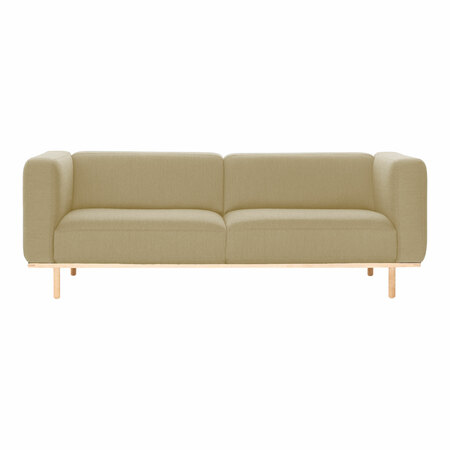 Andersen Furniture Sofa A1 von 'Andersen Furniture' B: 230 cm, Eiche schwarz lackiert, Dunkelblau 773 - Remix 3