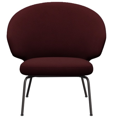 Fritz Hansen Loungesessel 'LET SH210' Hellblau Uni 1151 - Christianshavn, Brown Bronze 390