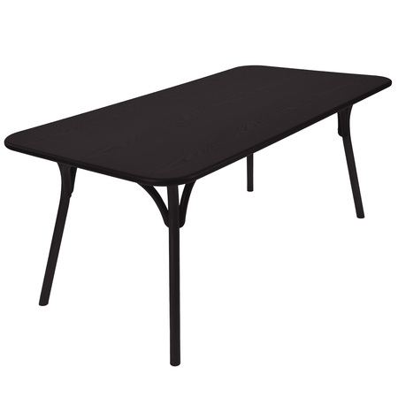 Wiener GTV Design Arch Dining Table L: 180 cm, Schwarz C01 - RAL 9005