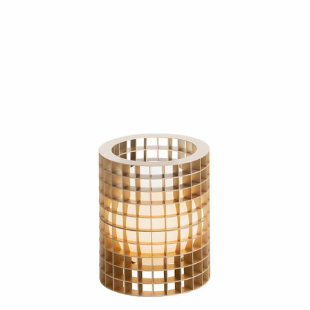 FontanaArte Matrix Table Lamp Gold matt, H: 30.4 cm 