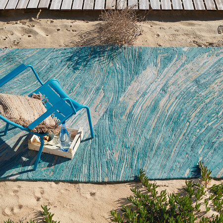 Toulemonde Bochart  ETNA Outdoor Rug B: 170 cm / L: 240 cm , Blau