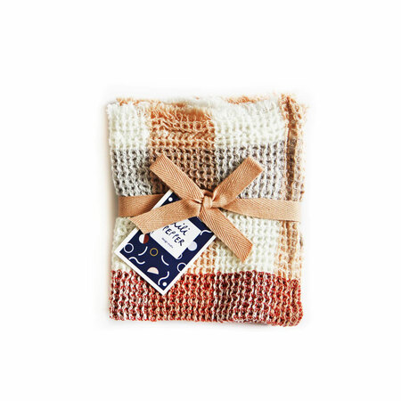 Lili Pepper Napkin Cotton Waffle 30 x 30 cm, Blau