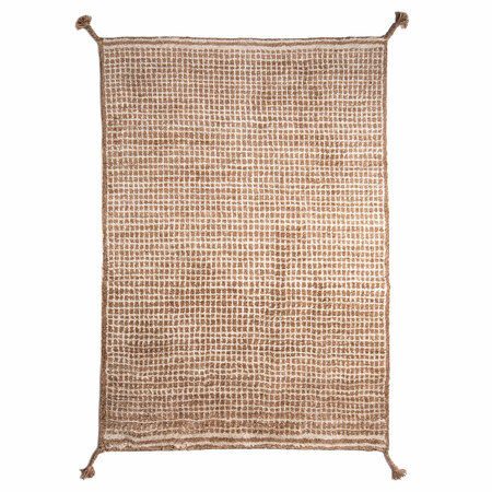 Woodnotes Grid 140 x 200 cm, Weiss-Camel