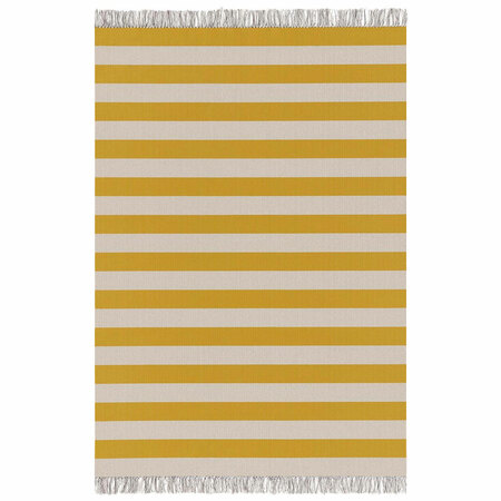 Woodnotes Big stripe IN/OUT 80 x 200 cm, Gelb-Hellsand, H