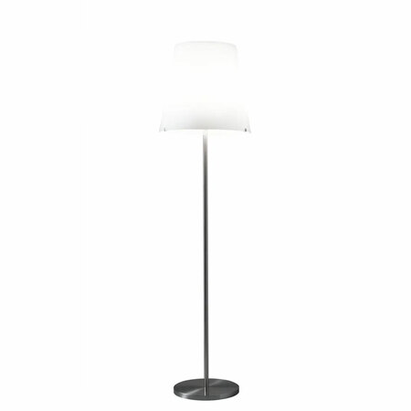 FontanaArte 3247 Nickel-Weiss, Ø: 47 cm / H: 180 cm
