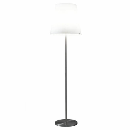 FontanaArte 3247 Nickel-Weiss, Ø: 47 cm / H: 180 cm