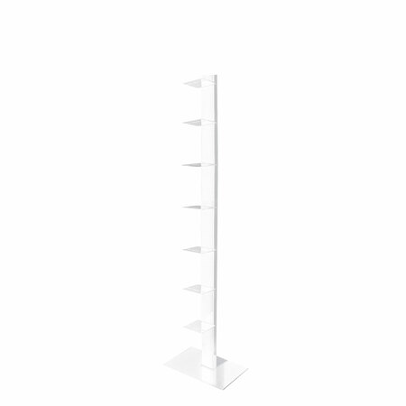 Radius Design Stand-Büchergestell 'Booksbaum' Weiss, H: 170 cm 