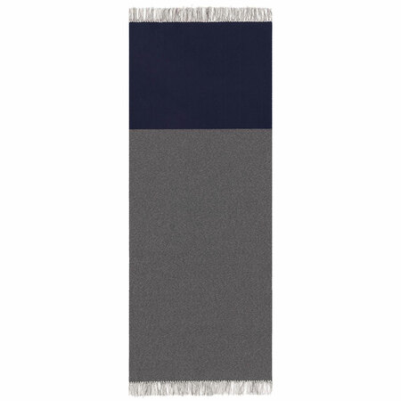 Woodnotes Beach IN/OUT 80 x 200 cm, Melange grau-Marineblau, U