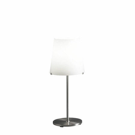 FontanaArte 3247TA Nickel-Weiss, Ø: 32 cm / H: 60 cm