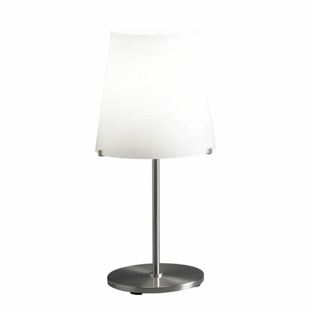 FontanaArte 3247TA Nickel-Weiss, Ø: 32 cm / H: 60 cm