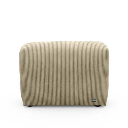 Vetsak Kleines Seitenteil von 'Vetsak' Cord Velour - Khaki