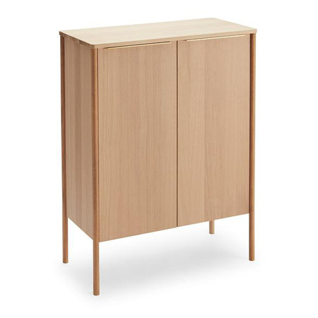 Skagerak Highboard 'Jut' Eiche / Grüner Marmor