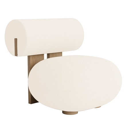 Norr11 Hippo Lounge Beige 100 - Hallingdal 65, Eiche natur