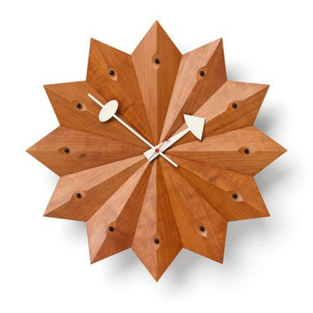Vitra Fan Clock Kirschbaum