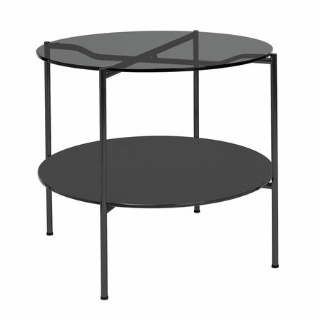 Embru Moser Tisch Modell 1752 Tiefschwarz pulverbeschichtet, Parsol grau, Burgundy 4154 - Nero 4023