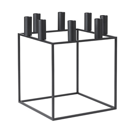 by Lassen Kubus 8 Candle Holder Schwarz