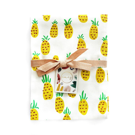 Lili Pepper Kitchen towel Pineapple 50 x 70 cm