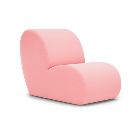 Objekte unserer Tage LEVI Lounge Chair Rosa 622 - Vidar 4