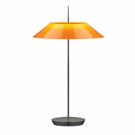 Vibia Tischleuchte Mayfair Graphitgrau / Orange