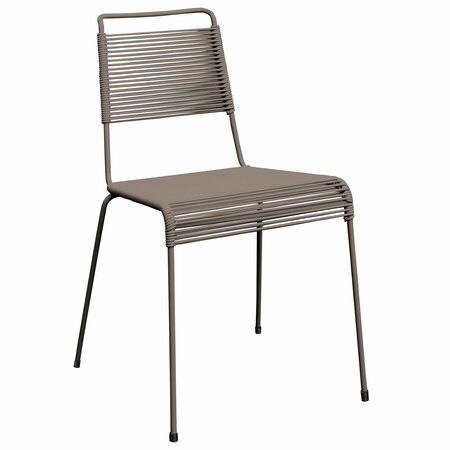 Richard Lampert  TT 54 – Spaghetti-Bespannung Stuhl Taupe