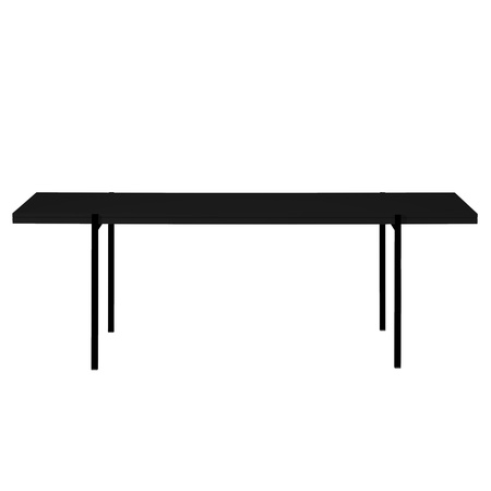 Studio Loehr Tisch 'DL5 Neo' L: 180 cm, Linoleum Mushroom, Signalweiss