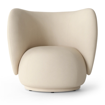 Ferm Living Rico Lounge Chair Sand / Off-white - Louisiana