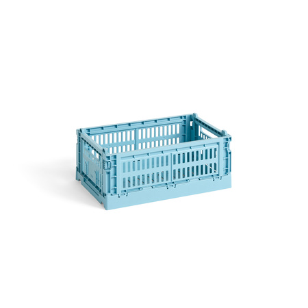 Hay HAY Colour Crate S Hellblau, B: 17 cm / L: 26.5 cm / H: 10.5 cm 