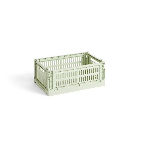 Hay HAY Colour Crate S Mint, B: 17 cm / L: 26.5 cm / H: 10.5 cm 