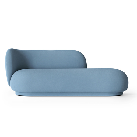 Ferm Living Rico Divan Armlehne links, Light Blue - Tonus