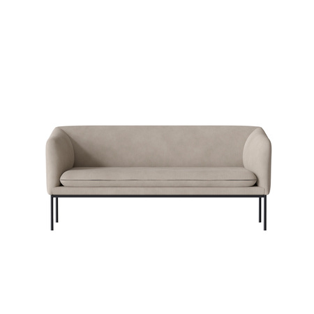 Ferm Living Turn Sofa B: 200 cm , Schwarz, Sand / Black - Pasadena