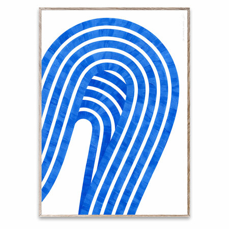 Art Print 'Entropy Blue 01'