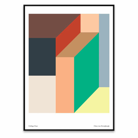 Paper Collective Collage Four 50 x 70 cm