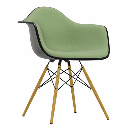 Eames Plastic Armchair DAW mit Vollpolster