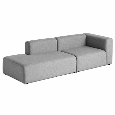 Hay Living Mags Right End Module B: 97 cm , Standardvariante, Hellgrau 130 - Hallingdal