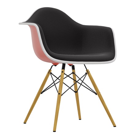 Eames Plastic Armchair DAW mit Vollpolster