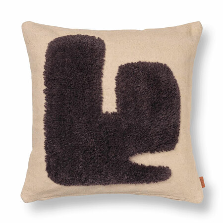 Ferm Living Lay Cushion Dunkelbraun