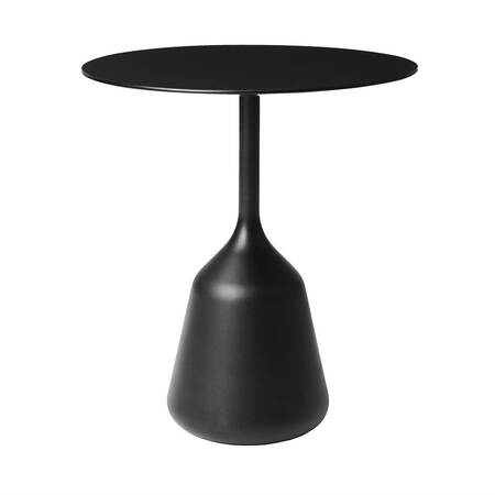 Wendelbo Beistelltisch 'Coin' Laminat schwarz, Ø: 45 cm / H: 50 cm