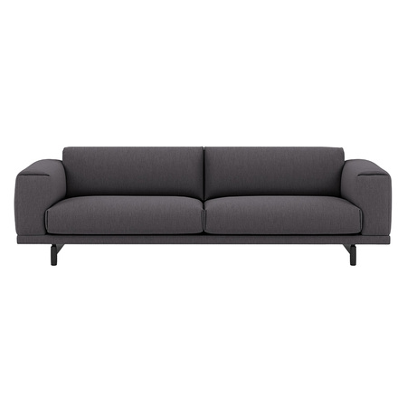 Muuto  3er Sofa 'Rest' Braun - Fiord 451
