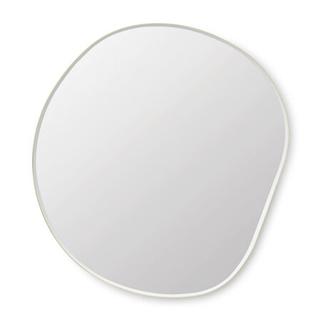 Ferm Living Pond Mirror B: 87 cm / H: 94 cm , Messing