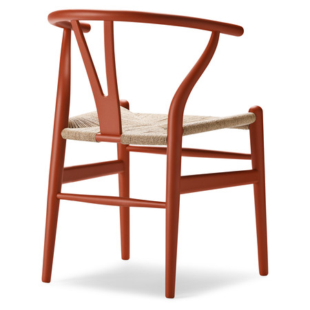 Carl Hansen & Søn Stuhl CH24 'Wishbone'  Buche Soft Terracotta