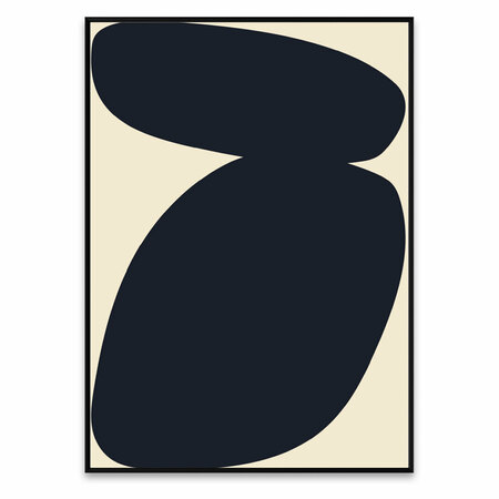 Paper Collective Illustration 'Solid Shapes 03' 50 x 70 cm