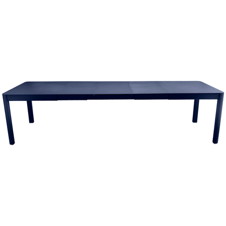 Fermob Tisch 'Ribambelle' Abyssblau 92, 149/290 x 100 / 3 Einlegeplatten