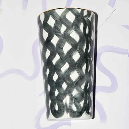 Yael Anders Vase Knit Ø: 13.5 cm / H: 24 cm 