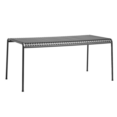 HAY Living Palissade Table Anthrazit, B: 90 cm / L: 170 cm 