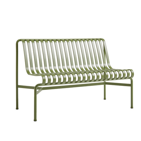 HAY Living Palissade Dining Bench Olive, Ohne Armlehnen